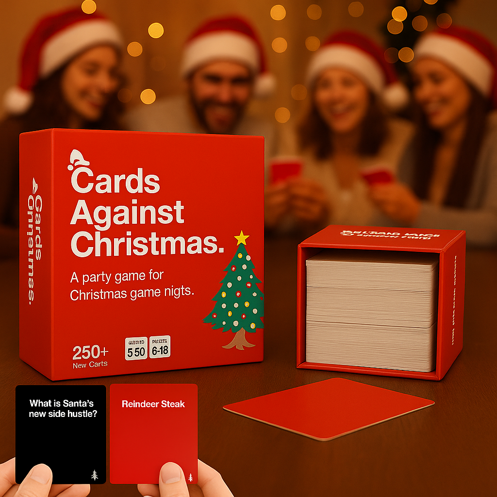 Cards Against Christmas – Juego de Fiesta Navideño para Adultos