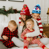 Czapka Świąteczna LED GlowDeer – Ciepła, Świąteczna i Jasna