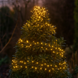 Oświetlenie LED świąteczne 25M – wodoodporny klaster z 8 trybami do użytku wewnętrznego i zewnętrznego