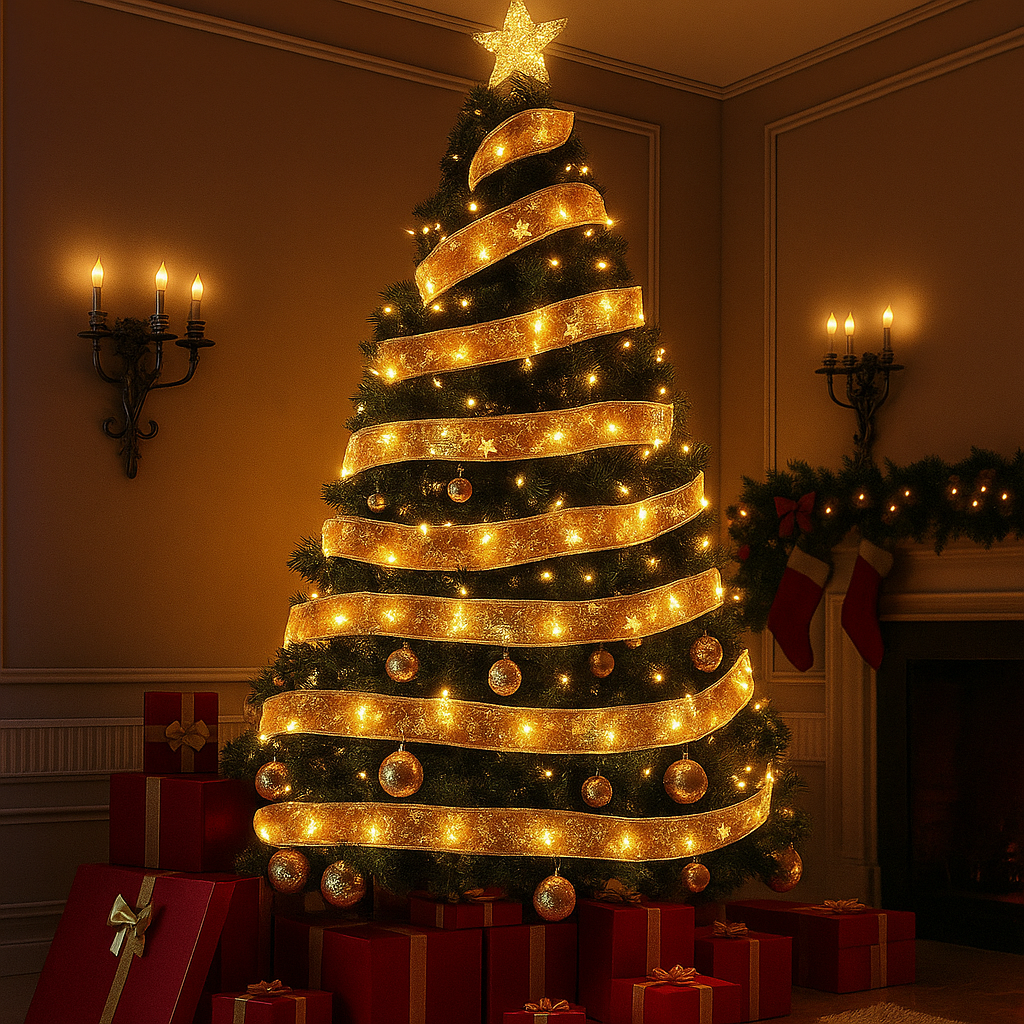 Taśma świąteczna LED 2/5/10M – wielokolorowe oświetlenie dekoracyjne do wnętrz i na zewnątrz