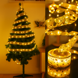 Cinta de Navidad LED 2/5/10M – Iluminación Decorativa Multicolor para Interior y Exterior