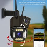 Cámara de Seguridad Inalámbrica DualGuard 4K