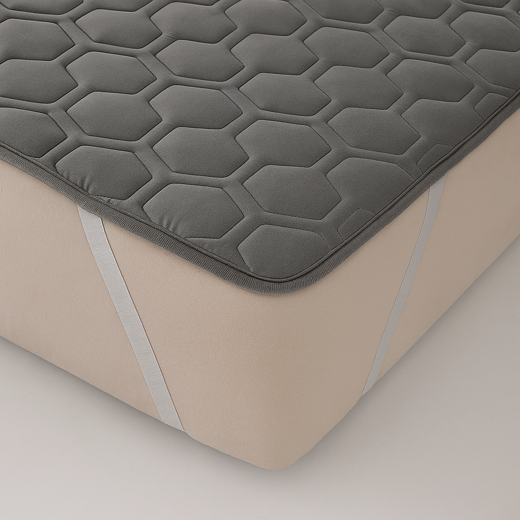 Protector de colchón transpirable y refrescante