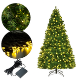 Árbol de Navidad de 7 pies con luces LED
