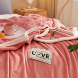 Manta de Fleece Franela Rosa BlushCozy