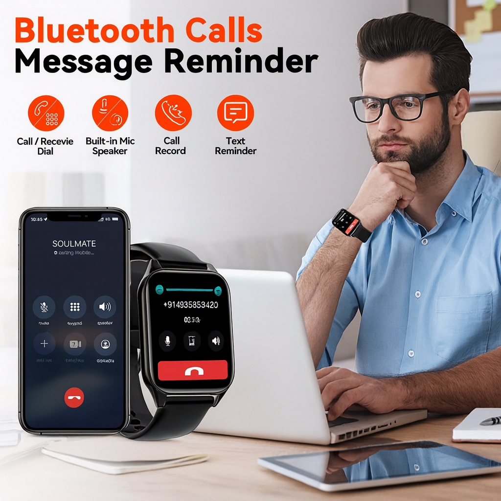 Reloj Inteligente con Monitoreo de Bienestar y Nivel de Glucosa