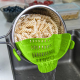 Colador Clip-On SnapStrain para Ollas y Sartenes