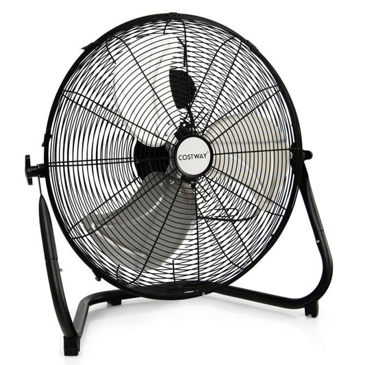 Ventilador de Piso 20" Alta Velocidad - Metal Duradero - 3 Modos