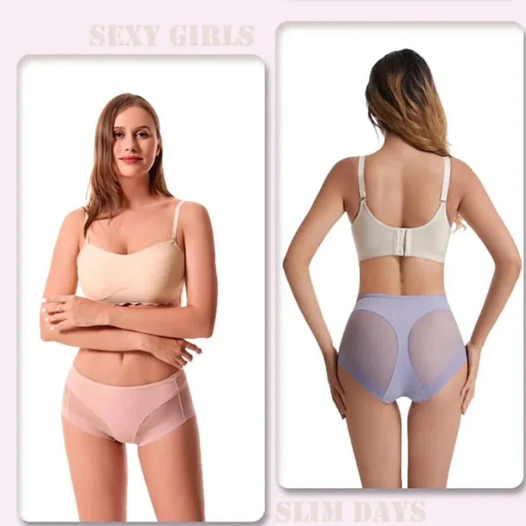 Underpants Bosster - Seamless Ice Silk & High Waist