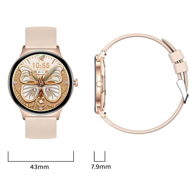 SlimFit Reloj Inteligente AMOLED Ultrafino y Saludable