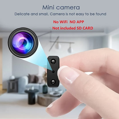 Ultra Compacta Mini Cámara Full HD - Micrófono Bucle SD