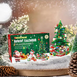 Calendario dell'Avvento 2025 – Kit di Costruzione dell'Albero di Natale con 24 Giorni di Sorprese e Decorazioni Fai-da-te