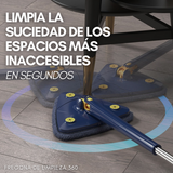 Fregona Triangular Autoescurrible 360º con 6 Recambios