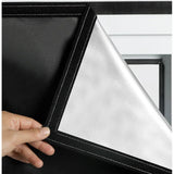Cortina Adhesiva de Oscurecimiento Total para Ventanas