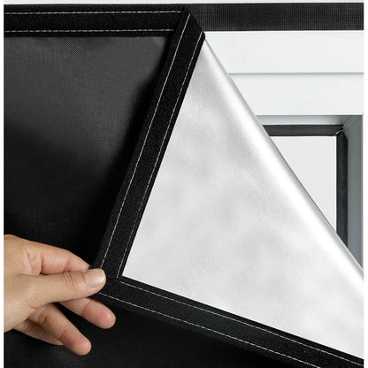 Cortina Adhesiva de Oscurecimiento Total para Ventanas