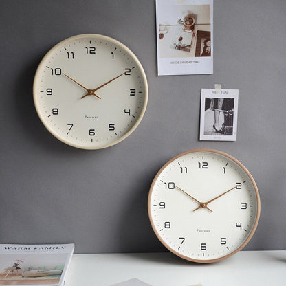 TimberTime - Reloj de Madera Escandinavo