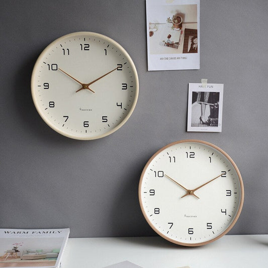 TimberTime - Reloj de Madera Escandinavo