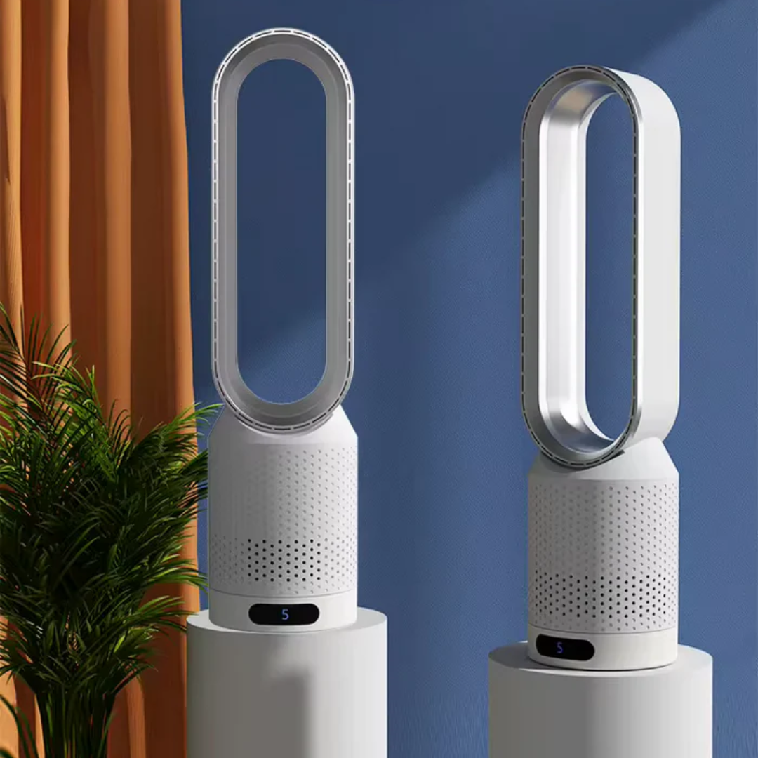 Veloria - Enfriador de aire 3 en 1 con purificador de aire UV e ionizador