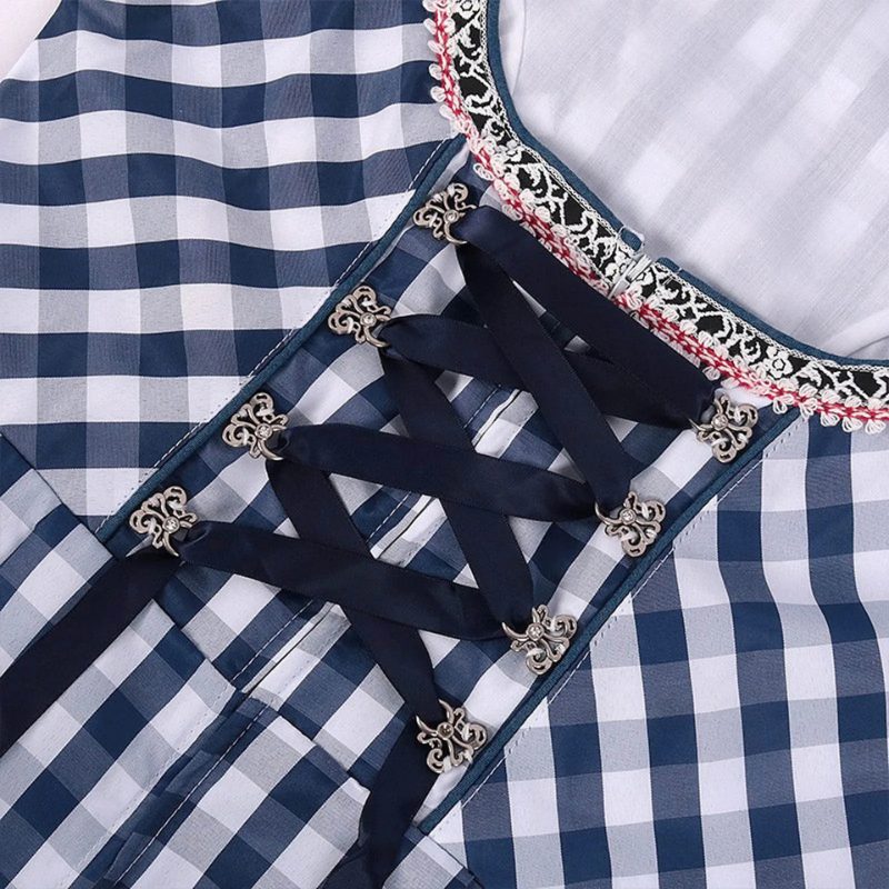 Vestido Dirndl para Damas - Material Transpirable - Estilo Oktoberfest
