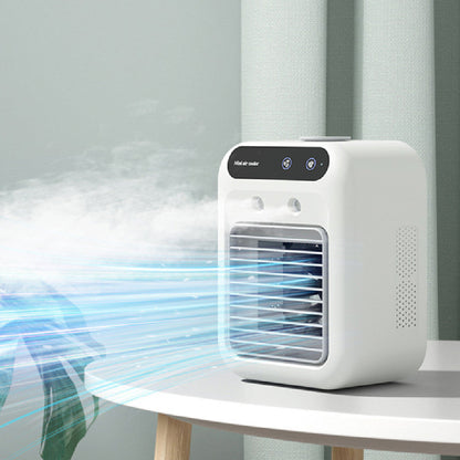 Ventilador Enfriador de Aire Portátil Mini Silencioso