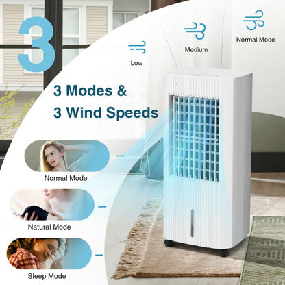 Enfriador de Aire Evaporativo 3 en 1 - Portátil - Control Fácil
