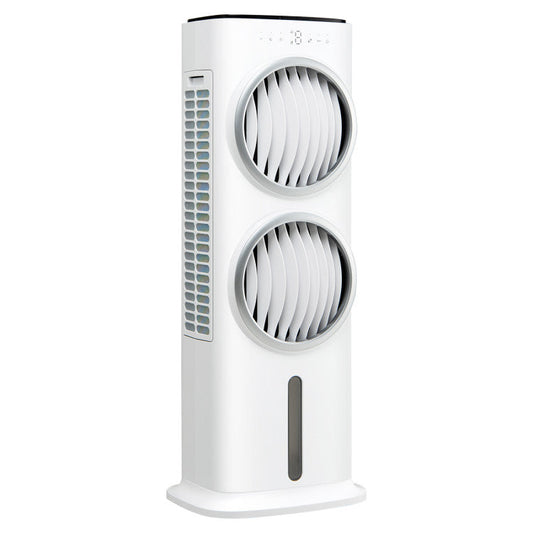 Enfriador Evaporativo Remoto – Ventilador 3 en 1 – Temporizador 9H