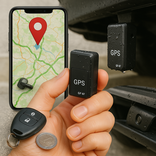 Rastreador GPS | Dispositivo de Rastreo de Vehículos en Tiempo Real Magnético