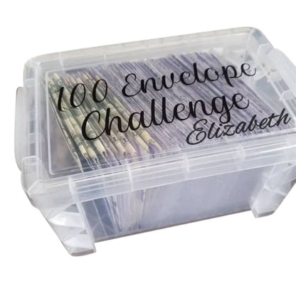 Challenge Box Set with 100 Envelopes