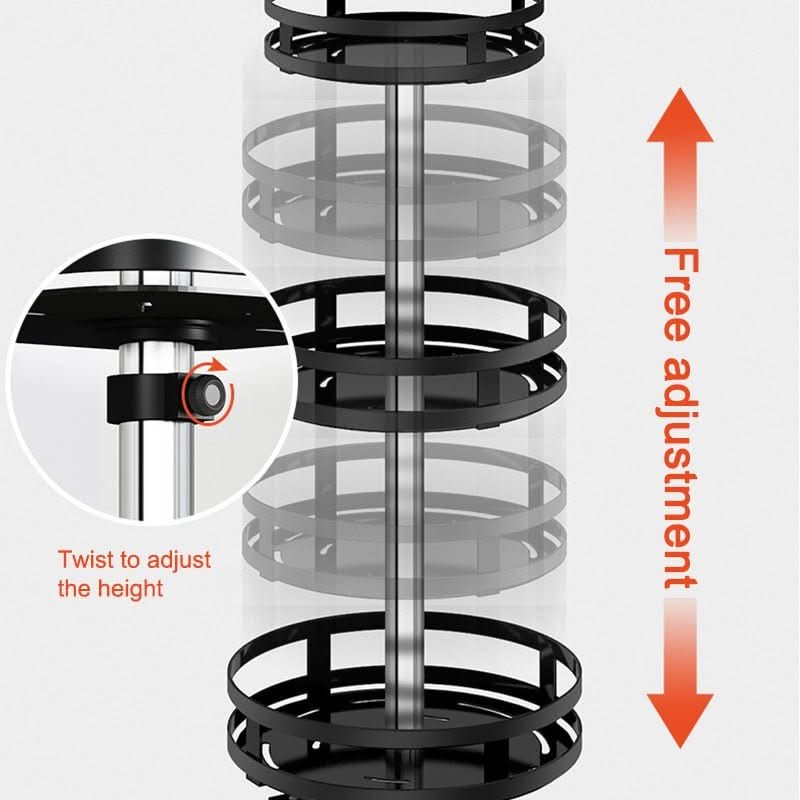 Estante Giratorio 360° FlexRack Ajustable