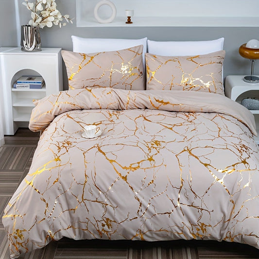 Xavor - Funda Nórdica de Mármol Luxe Comfortabel