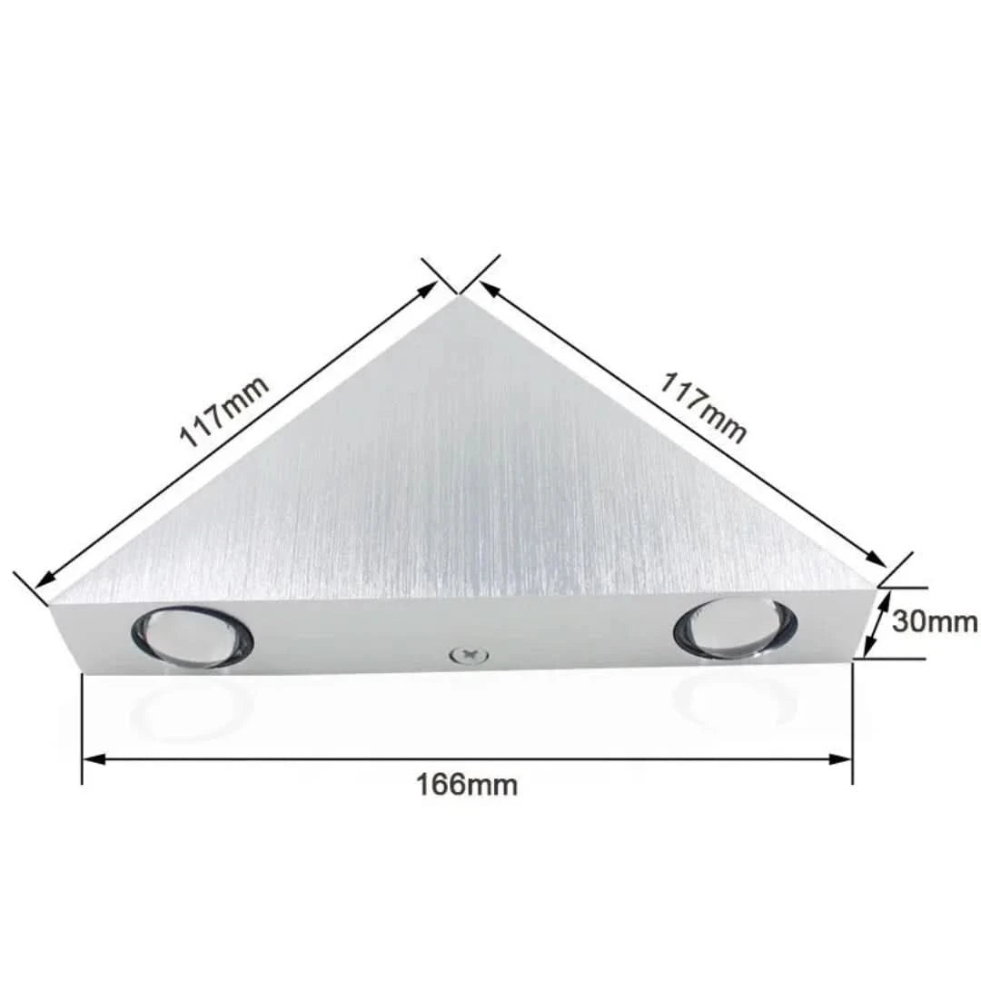 RadiantRay - Solar Fence Light