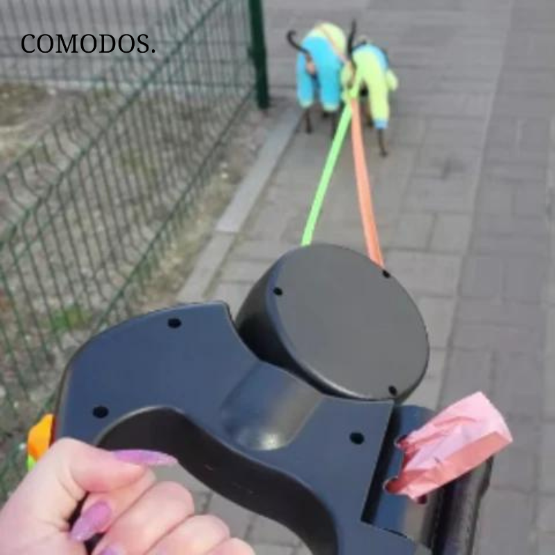 DuoStride Correa para Perros | Paseos Sin Esfuerzo con Todos Sus Perros