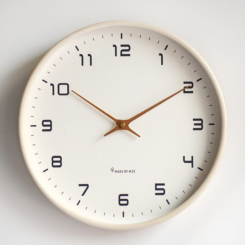 TimberTime - Reloj de Madera Escandinavo