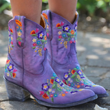 Marly - Botas de Vaquera Vintage Resistentes al Agua - Estilo - Comodidad - Durabilidad-Zapatos - Mujer-VyFlair