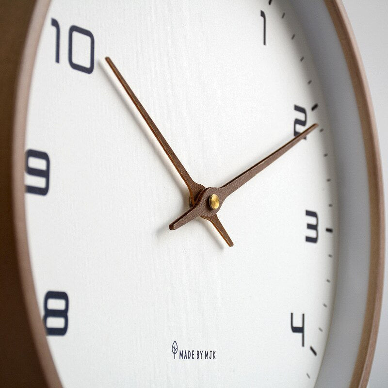 TimberTime - Reloj de Madera Escandinavo