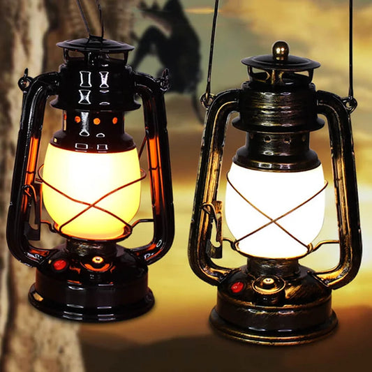 Linterna Camping LED Recargable - Impermeable Exterior - Alta Potencia