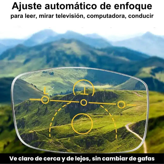 Gafas Inteligentes Antirreflejo con Zoom Automático