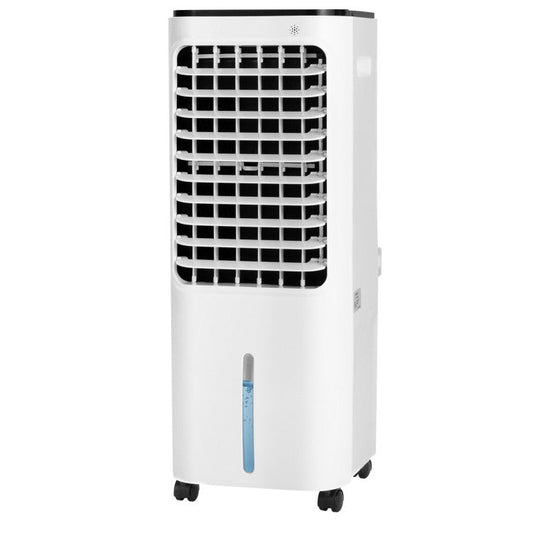 Soraya Enfriador de Aire 4-en-1 – Refrigeración Evaporativa – Tanque 12L – Paquetes de Hielo – Frescura Duradera