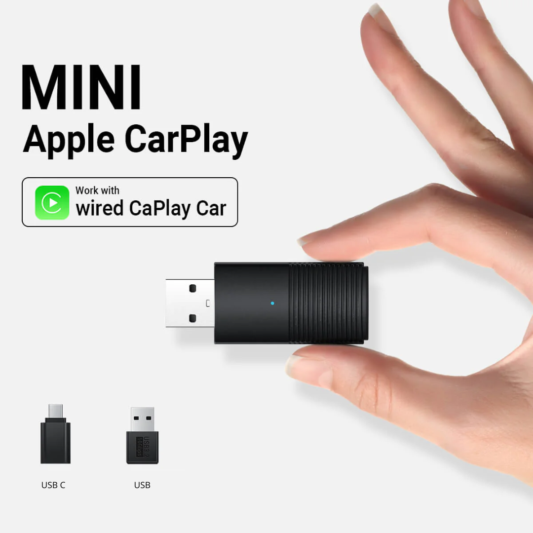 Adaptador Wireless CarPlay para iPhone y Android