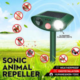 Repelente Ultrasónico Solar - Eficaz en 48 Horas