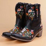 Marly - Botas de Vaquera Vintage Resistentes al Agua - Estilo - Comodidad - Durabilidad-Zapatos - Mujer-VyFlair
