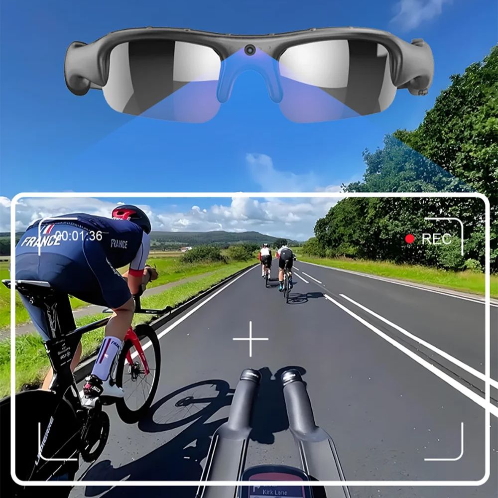 Gafas de Cámara Grabadora de Video 4K