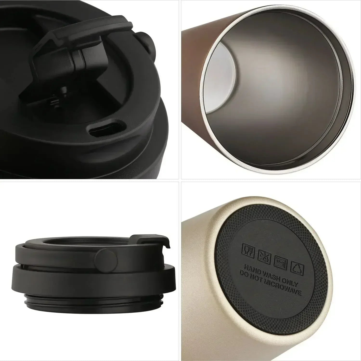 WarmKoud Taza Aislante Acero Inoxidable 500ml