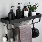 Estante de Pared Metálico para Baño Moderno