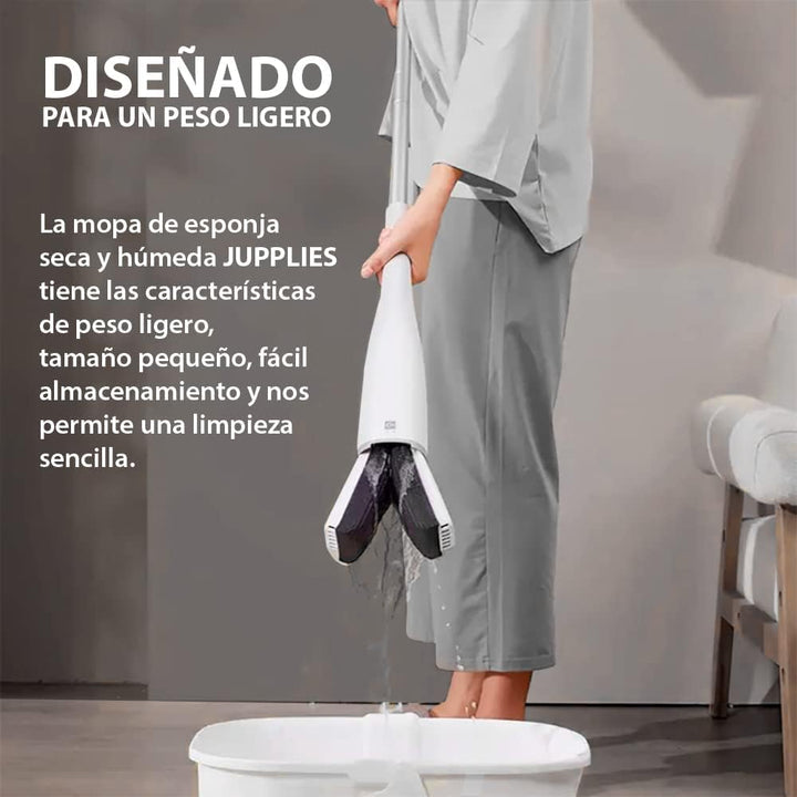 Recambios Fregona Autoescurrible de Fibra Ultraabsorbente