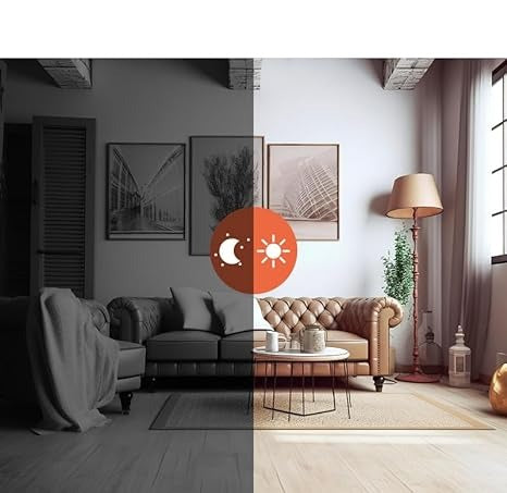 Cámara de Seguridad WiFi Inalámbrica 1080p para Uso Interior y Exterior – Compatible con Hogares Inteligentes, Diseño Resistente a la Intemperie