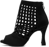 DS Zapatos de Tacón de Cuero Personalizados para Mujeres - Zapatos de Baile - Jazz-Zapatos - Mujer-VyFlair