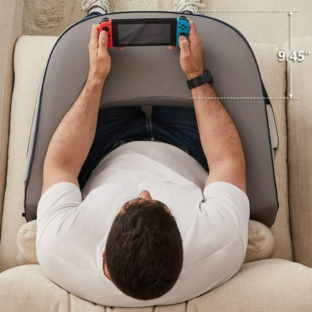 Almohada de Lectura para el Regazo Escritorio para Portátil en la Cama