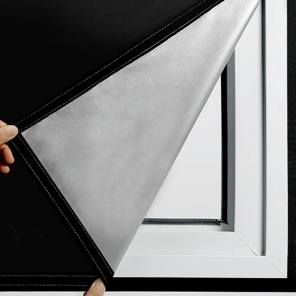 Cortina Adhesiva de Oscurecimiento Total para Ventanas