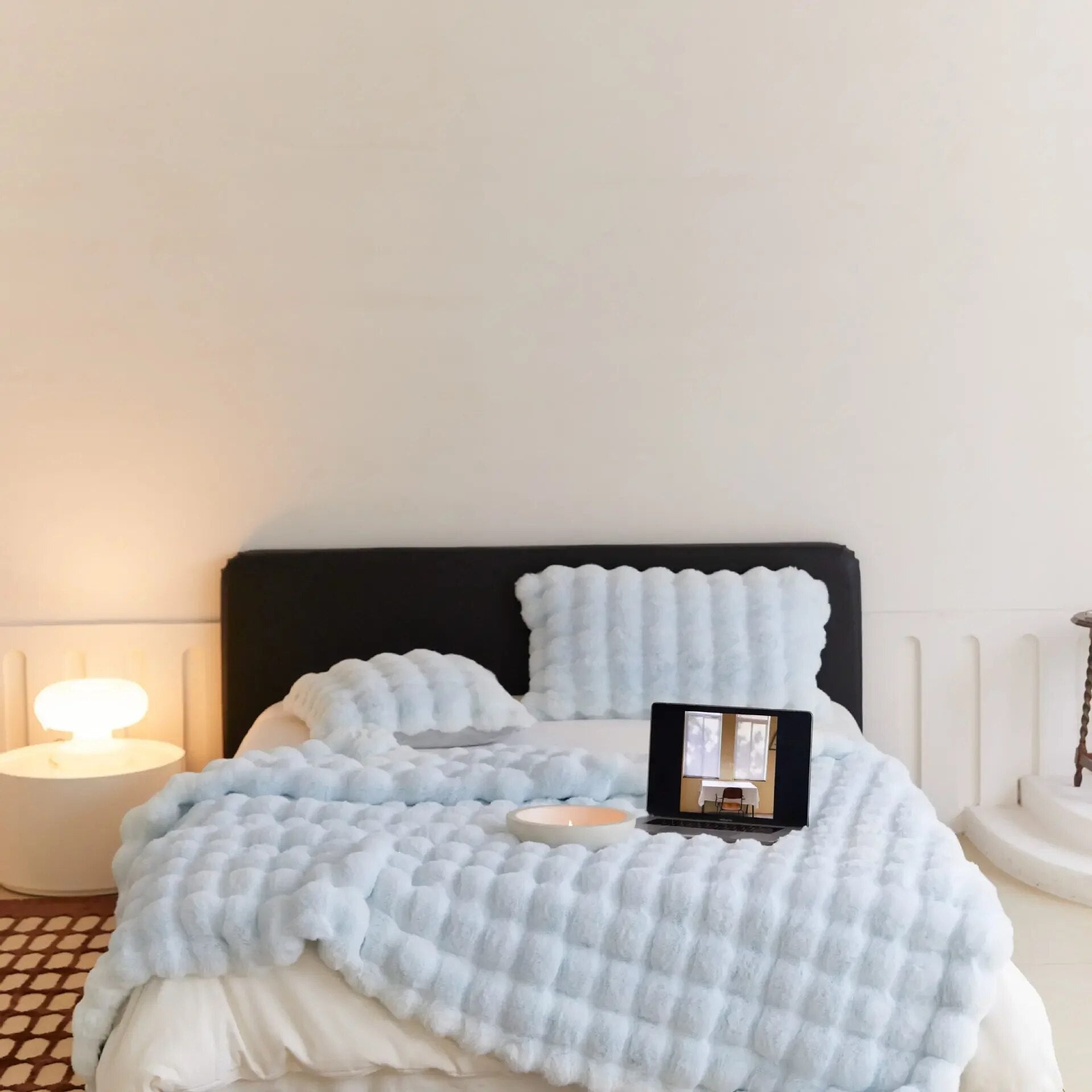 Manta de Forro Suave y Cálida para Cama
